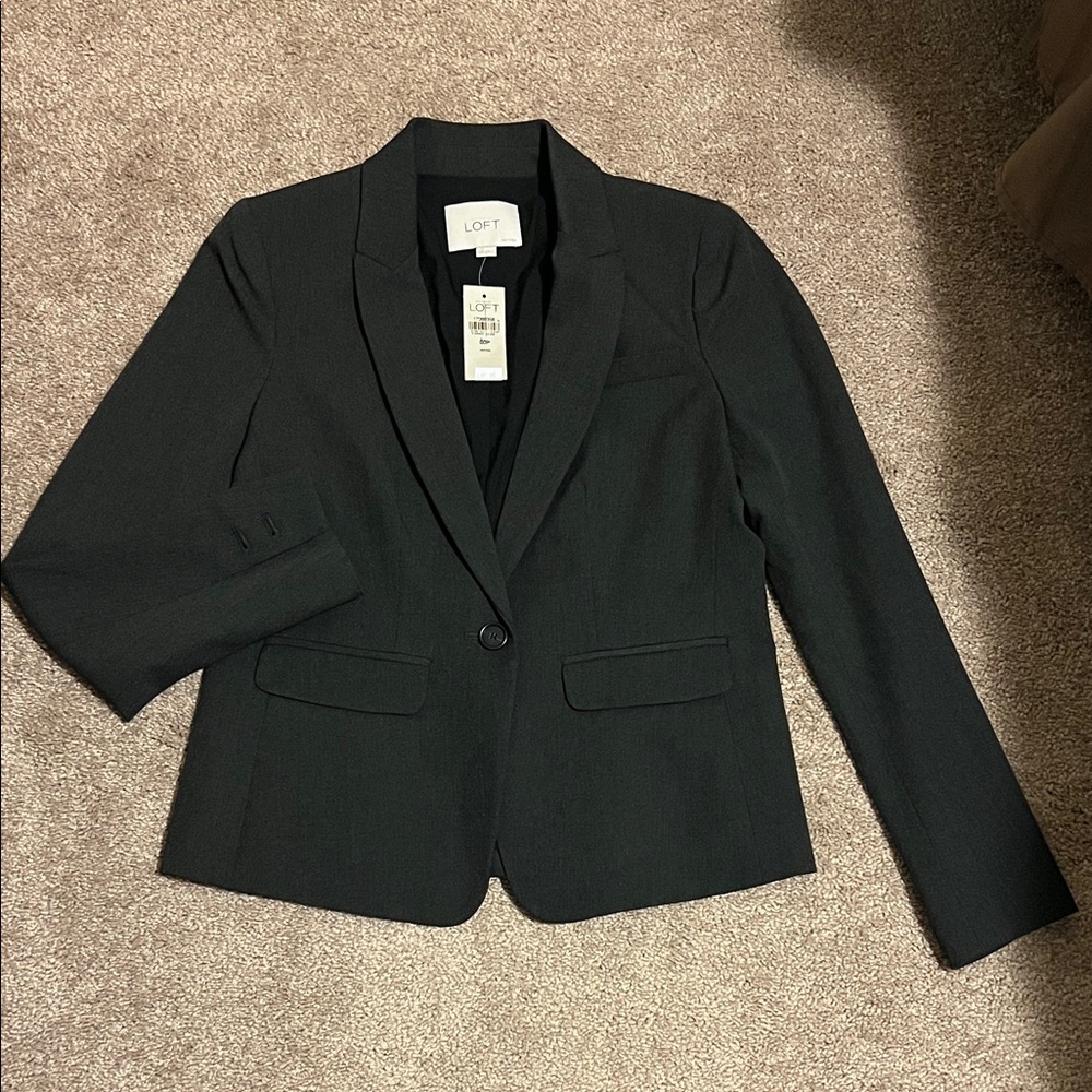 LOFT Women's Charcoal Blazer